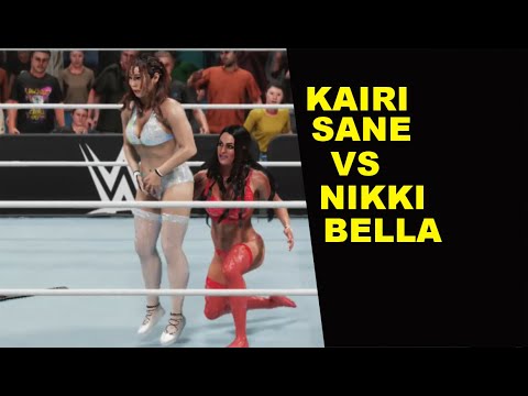WWE 2K19 Kari Sane vs Nikki Bella - Extreme Rules
