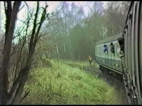 Bramley Bunker railtour 1st March 1987