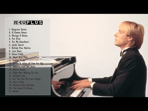 Richard Clayderman Greatest Hits Best Songs Of Richard Clayderman Playlist Grandes exitos piano