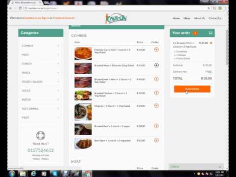 How to place an order for the first time