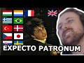 Forsen Reacts To EXPECTO PATRONUM In Different Languages