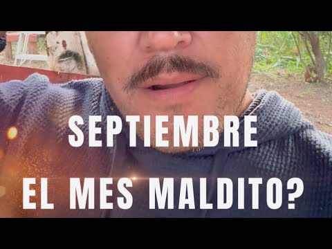 Que pasa en SEPTIEMBRE? Es el mes MALDITO? Ha pasado esto ahora. 