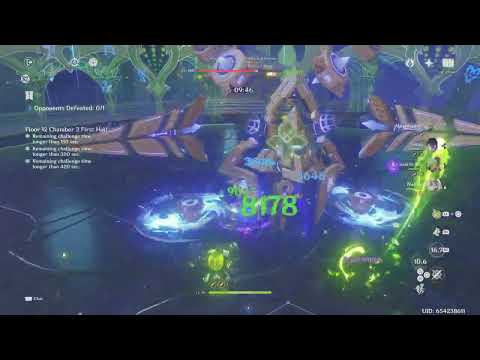 3.4 Spiral Abyss | C0 Alhaitham + Yelan Quickbloom | 31s 12-3-1 ASIMON