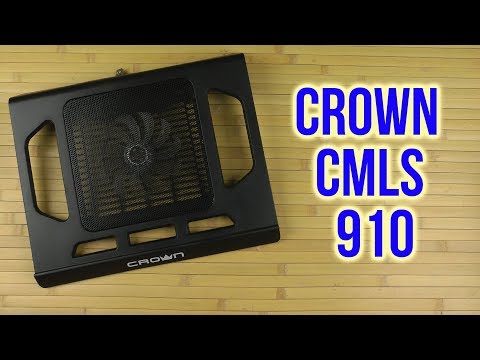 Подставка для ноутбука CROWN Micro CMLS-910 черный - Видео