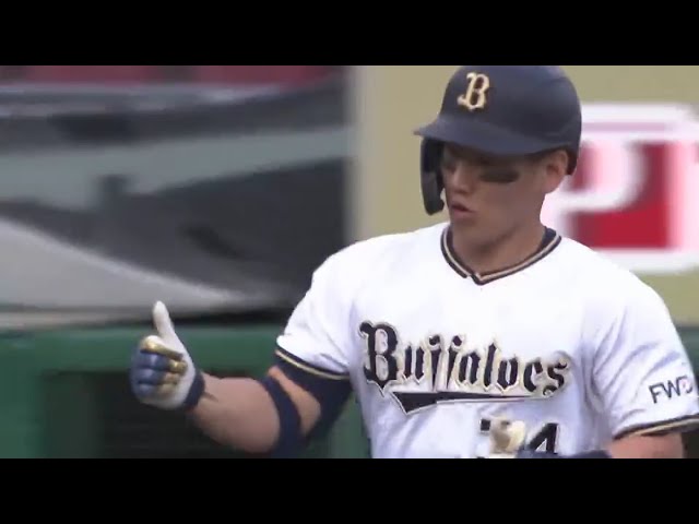 【8回表】さすがの一言!! バファローズ・吉田正 ダメ押しとなる本日2本目のアーチ!! 2020/9/6 E-B