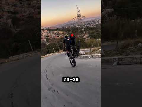 🏍️😱Заднее колесо отлетело прямо на ходу!