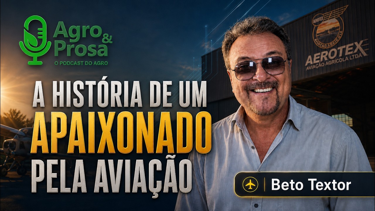 A história de um apaixonado pela aviação