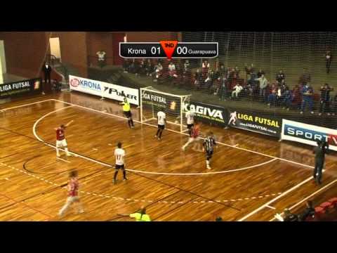 Krona 2 x 0 Guarapuava | Liga Futsal 2014