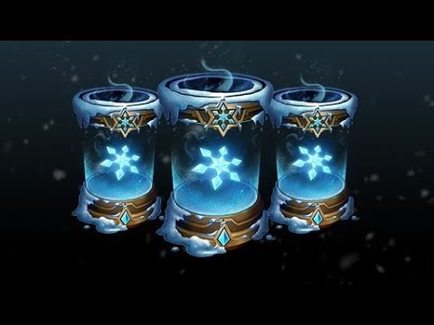 League of Legends Snowdown 2017: 5 Snow Down Capsule, for a chance of 1-3 gemstones each capsule