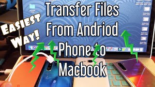 All Android Phones: How to Transfer Photos/Videos to Macbook (Apple Computer)