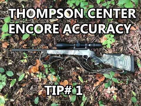 Thompson Center Encore Accuracy   Tip#1 (Shooting Technique)