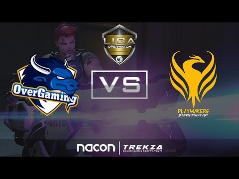 OVER GAMING vs PLAYMAKERS - #LigaOW - Jornada 3 - T1