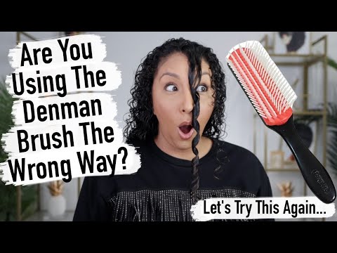 Is the Denman Brush The BEST Brush for Definition?? Trying It AGAIN...| BiancaReneeToday