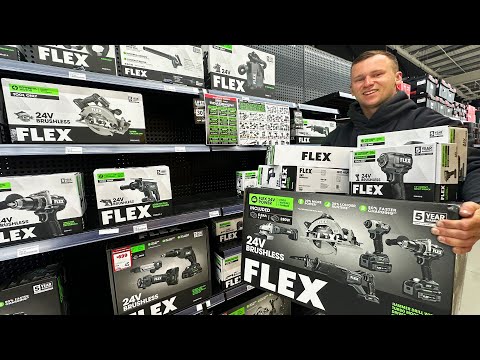 I Bought Every 24V FLEX Tool for Carpentry