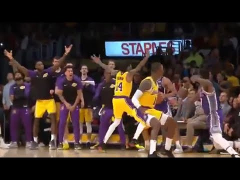 Lakers GO CRAZY Brandon Ingram Inbound Play, SLENDERMAN DEFENSE!