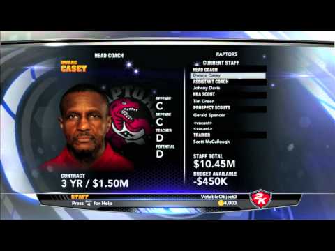 NBA 2K14 Raptors Association Introduction