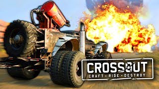 САМОЕ ОПАСНОЕ И РЕДКОЕ ОРУЖИЕ В CROSSOUT - ПРОХОЖДЕНИЕ И БЕЗУМНЫЕ КРАФТЫ (ОБЗОР ИГРЫ)