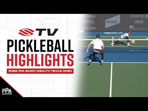 Tyson McGuffin Forehand Pickleball Highlight - 2022 PPA Baird Wealth Texas Open Mens Singles