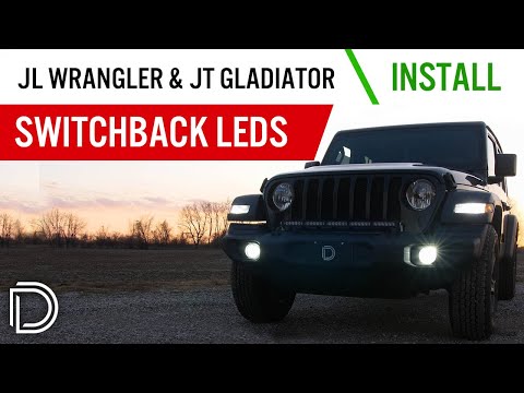 How to Install 18+ Jeep JL Wrangler and 20 JT Gladiator Switchback Turn Signal LEDs | Diode Dynamics