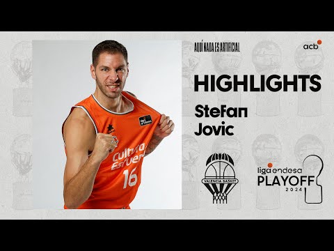 Stefan Jovic, timón del Valencia Basket