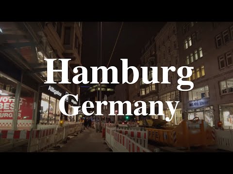 Walking tour in Hamburg, Germany - Mar 2, 2023 #hamburg #germany #germanytravel