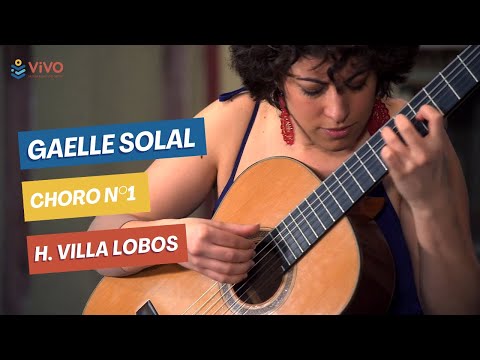 Villa-Lobos – Chôros No. 1 (Classical Guitar – Gaëlle Solal)