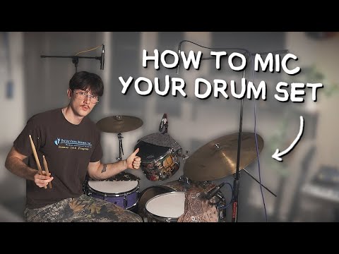 How to Mic and Record A Drum Kit