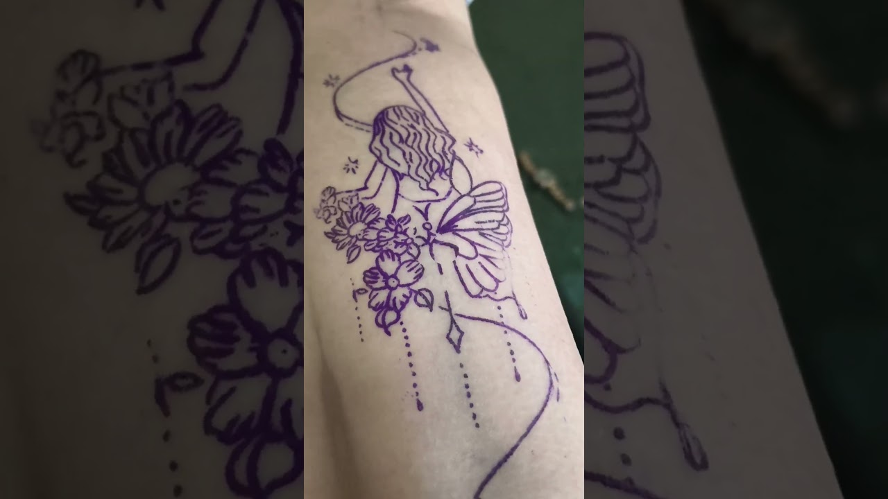 Tattoo art by me . Design that represents freedom,peace, universe love #byme #artlove#artist