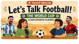 Can You Understand This Football Podcast?⚽ | Easy English Conversation (A2–B1)
