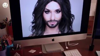 Federico Ghin - The LOVE/RESPECT Scarf (A project for Conchita Wurst)