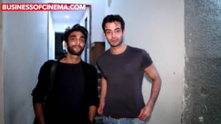 DIA MIRZA,JACKY BHAGNANI AND PRATEEK BABBAR SPOTTED AT BANDRA