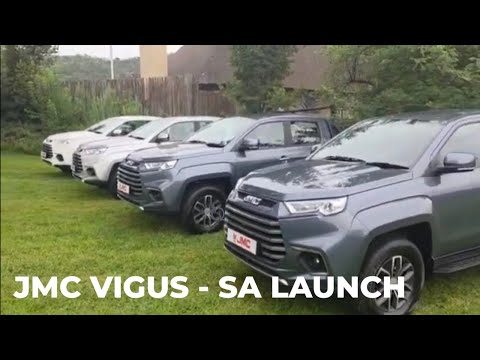 JMC SA Launch- Lawrie drives the Vigus Pro 4x2 and 4x4