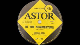 1970: Mungo Jerry - In The Summertime - mono 45