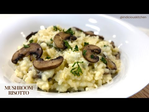 Creamy Mushroom Risotto Recipe | Easy & Delicious Homemade Risotto Tutorial
