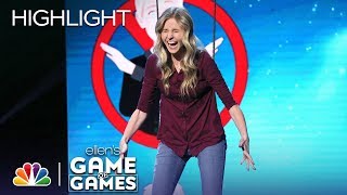 Player Bets Ellen Likes the &quot;F&quot; Word on Don&#39;t Leave Me Hanging - Ellen&#39;s Game of Games 2019