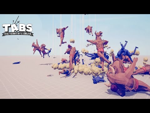 TABS - Minotaur VS EVERY GOD  - Totally Accurate Battle Simulator