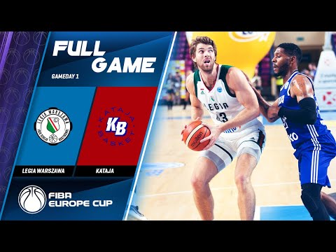 Legia Warszawa v Kataja - Full Game - FIBA Europe Cup 2019-20