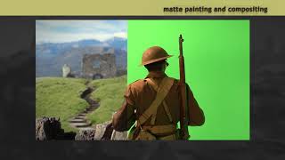 Matte painting and compositing demo reel for 2020