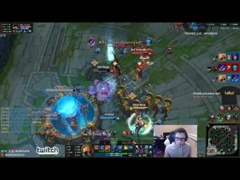 Svenskeren asks Bjergsen to save the game