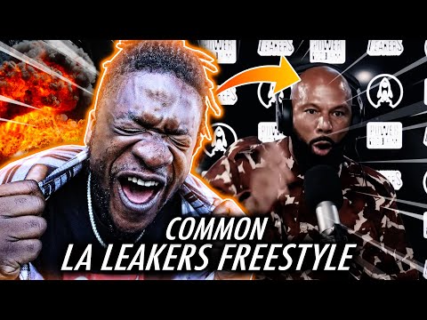 FREESTYLE OF THE YEAR?! | Common  spits 8-Minute Freestyle LA LEAKERS FREESTYLE! (REACTION)
