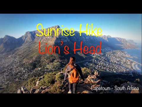 Lion's Head Sunrise Hike | Cape Town, South Africa 4k