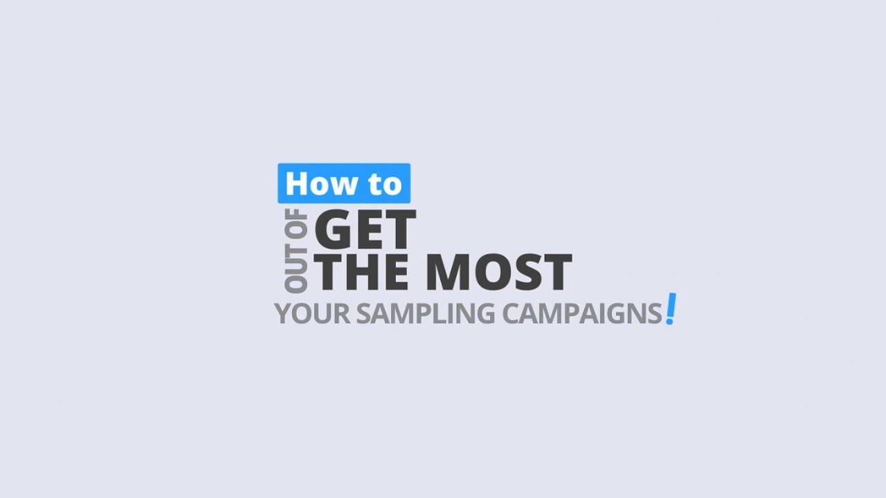 Product Sampling Agency | Hints & Tips Video