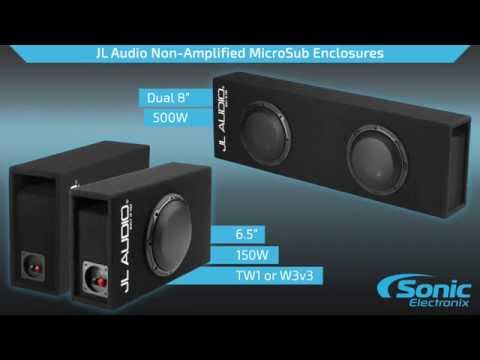 JL Audio MicroSub+ ACP110LG-TW1-video