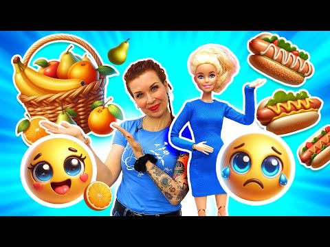 👶🩺 Wir gehen mit Barbie zum Arzt - Barbie wusste nicht, dass sie ein Baby bekommt!