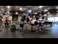 Reverse Grip Bench 260x6, 225x13, Sumo DL 335x8