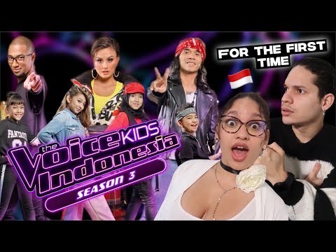 Latinos react to 'Top 5 Best Voice Kids Indonesia Auditions' for the first time!