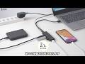 USB-3H420BK / 急速充電ポート付きUSB3.1 Gen1 ハブ