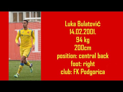 Luka Bulatovic - Football CV 2024