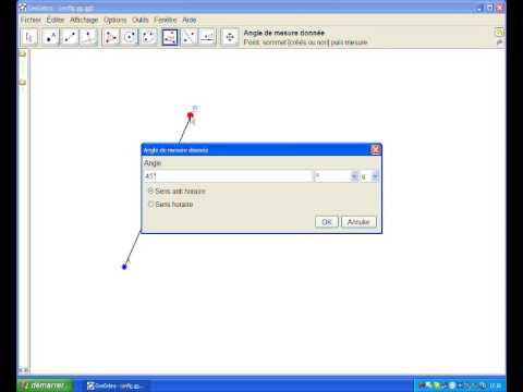 comment faire x au carré sur geogebra