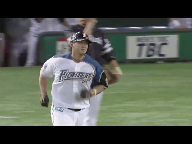 【3回裏】ファイターズ・中田!! 貫禄の25号3ランホームラン!! 2014/9/11 F-H